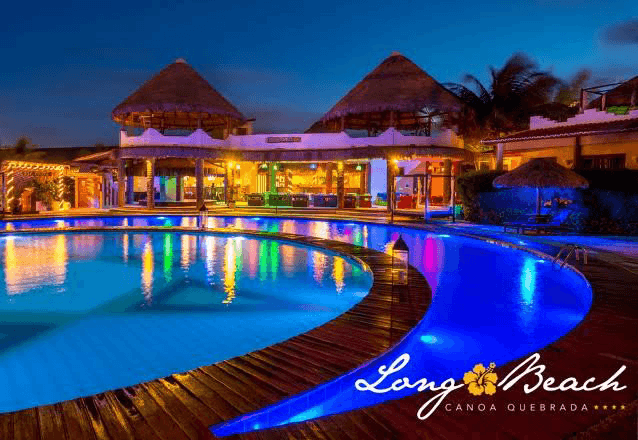 Long Beach - Diárias quarto Standard ou com vista p/ piscina partir de R$450