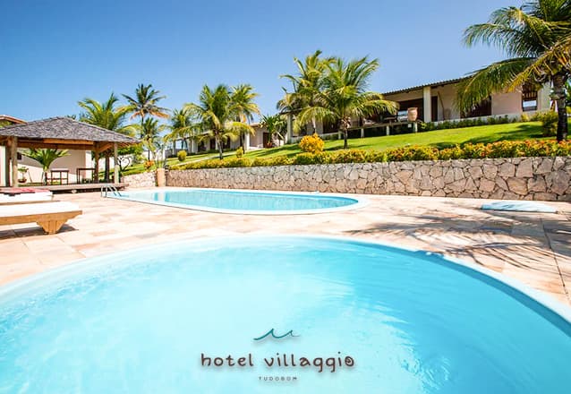 Hotel Villaggio Tudo Bom - Diárias para 2 adultos + café da manhã a partir de 549! 