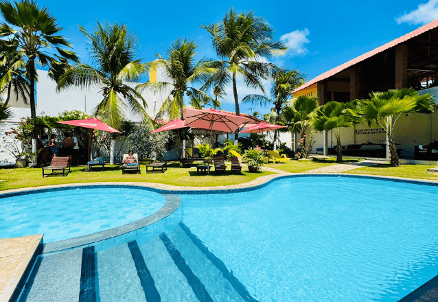 Pousada Sunrise Beach - Diárias p/ Casal em quarto standard + café + almoço a partir de R$280