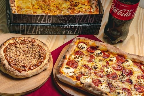 Estela Pizza Maria Tomásia  - Pizza Brotinho a partir de R$14,90 na Estela Pizza Maria Tomásia!