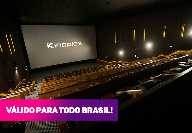 Kinoplex Brasil - Ingresso inteira para Sala 2D Kinoplex, a partir de R$18,80