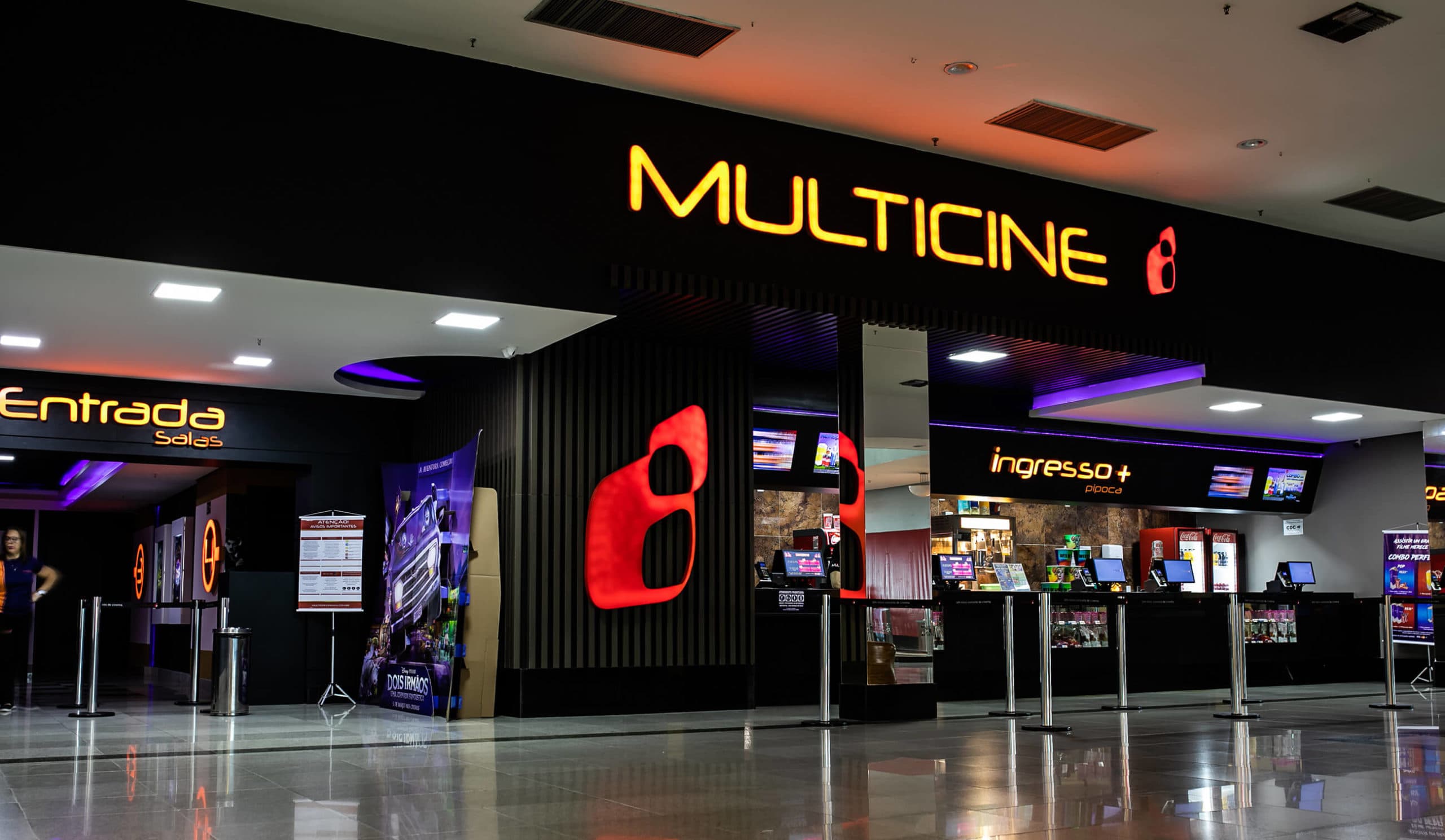 Multicine Cinemas  - Inteira sala 2D (todos os dias) de R$26,22 por R$16,99!